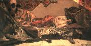 Jean-Joseph Benjamin-Constant Odalisque oil on canvas